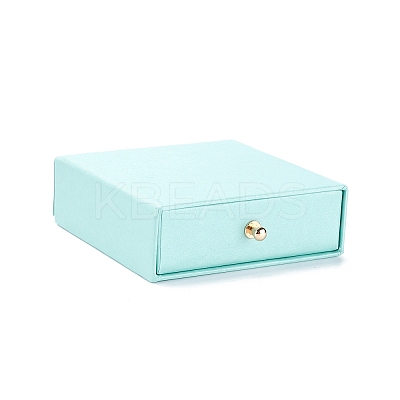 Square Paper Drawer Jewelry Set Box LS-CON-C011-03A-04-1