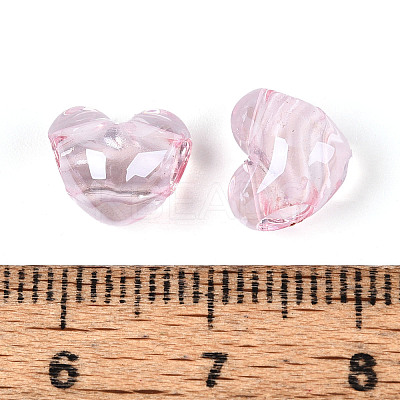 Transparent Acrylic Beads TACR-T028-62A-1
