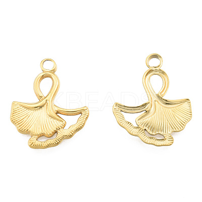 Ion Plating(IP) 201 Stainless Steel Pendants STAS-N098-253LG-1