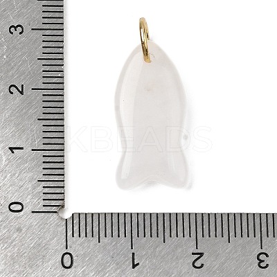 Natural Quartz Crystal Pendants X-G-A297-01G-14-1