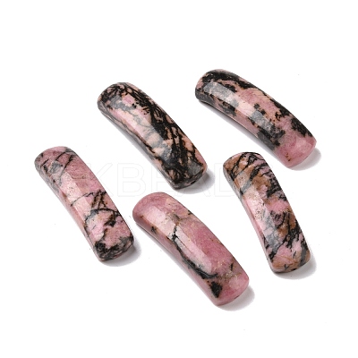 Natural Rhodonite Connector Charms G-D460-02D-1