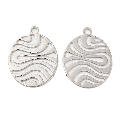 Long-Lasting Plated Brass Pendants KK-K336-16P-1