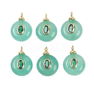 Dyed Natural White Jade Pendants G-Z134-03G-05-1