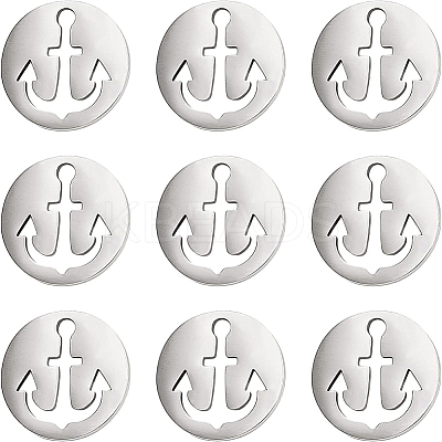 30Pcs 304 Stainless Steel Charms STAS-BC0002-97-1