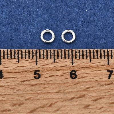 304 Stainless Steel Open Jump Rings STAS-R060-4x0.8-S-1