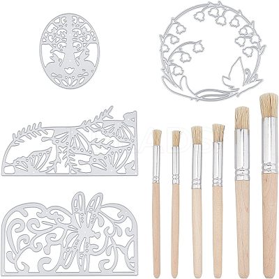 Carbon Steel Cutting Dies Stencils DIY-PH0003-12-1