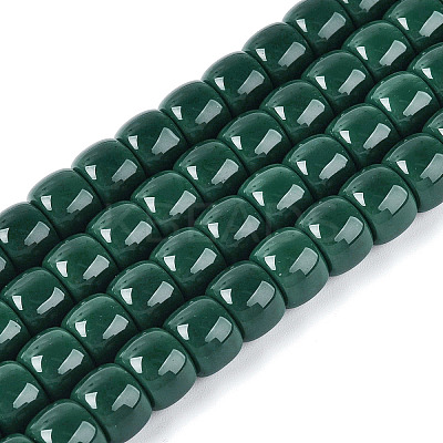 Opaque Glass Beads Strands LS-GLAA-NH0002-B12-1