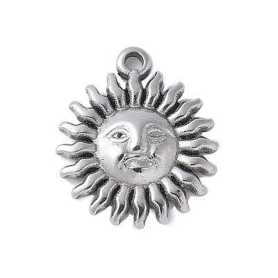 304 Stainless Steel Charms STAS-E548-06P-1