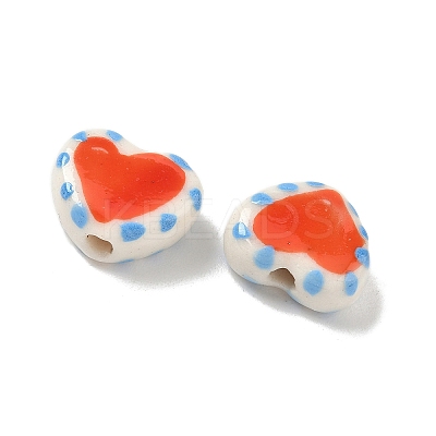 Handmade Porcelain Beads PORC-P031-03C-1