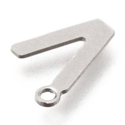 Non-Tarnish 201 Stainless Steel Charms STAS-C021-06P-V-1