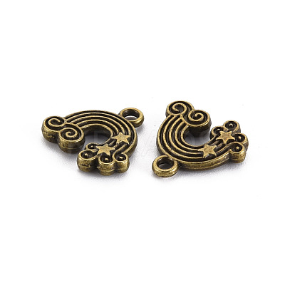 Tibetan Style Alloy Pendant Enamel Settings PALLOY-N160-75AB-1