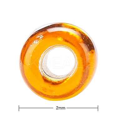 7 Colors Glass Round Seed Beads SEED-YW0001-24A-02-1