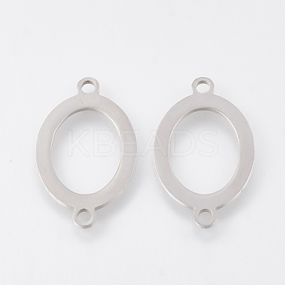 Non-Tarnish 201 Stainless Steel Links connectors X-STAS-S106-09P-1