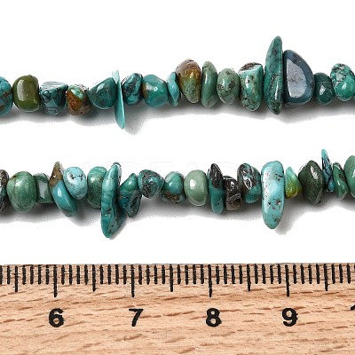 Natural HuBei Turquoise Bead Strands G-H345-A01-02-1