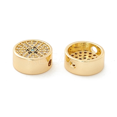 Rack Plating Eco-Friendly Brass Beads KK-K267-08G-1