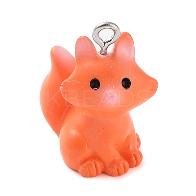 Opaque Resin Pendants RESI-Z014-01A-1