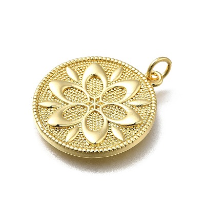 Brass Pendants KK-C090-41G-01-1
