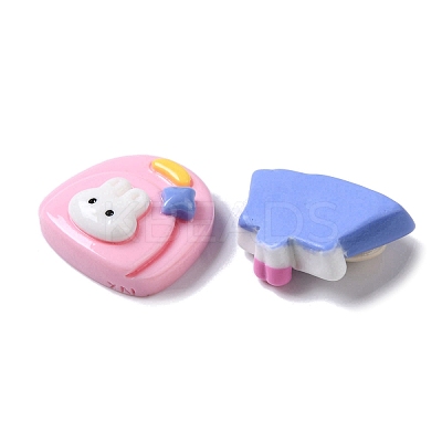 Rabbit/Baby Bottle/Lollipop Opaque Resin Decoden Cabochons CRES-P031-C-1
