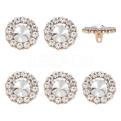 6Pcs Alloy Buckles FIND-FG0004-41G-1