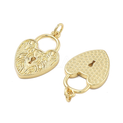 Brass Pendants KK-Q006-05G-1