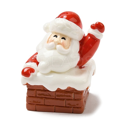 Christmas Theme Resin Display Decorations DJEW-F022-B06-1