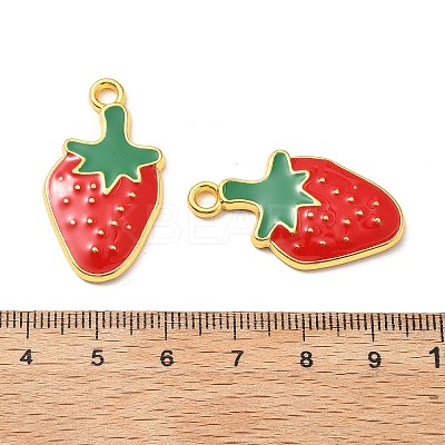 Alloy Enamel Pendants PALLOY-F317-06A-G-1