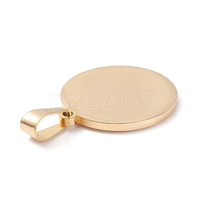 Ion Plating(IP) 304 Stainless Steel Flat Round STAS-L123-32G-1