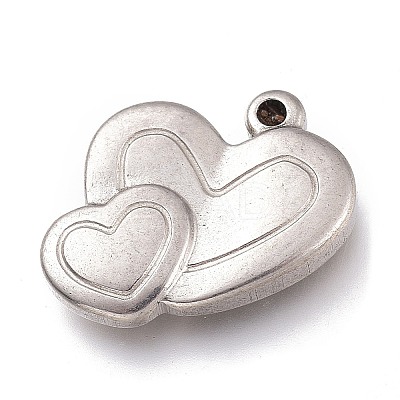 Non-Tarnish 304 Stainless Steel Pendants STAS-Z017-14P-1