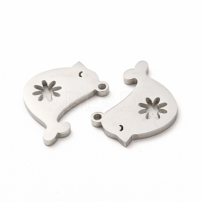 Non-Tarnish 304 Stainless Steel Pendants STAS-M089-34P-1