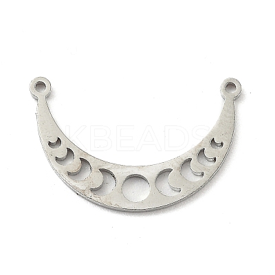 10Pcs 201 Stainless Steel Links STAS-SZ0002-05P-1