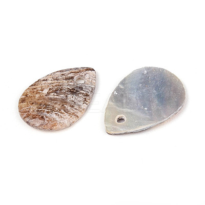 Natural Akoya Shell Pendants SHEL-T020-22-1