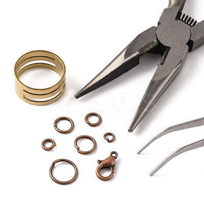 DIY Jewelry Making Finding Kit DIY-YW0006-12R-1