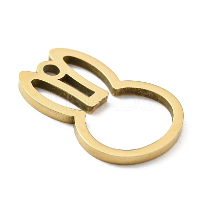 Ion Plating(IP) 316L Surgical Stainless Steel Pendants STAS-M317-17G-1