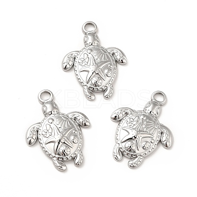 Non-Tarnish 201 Stainless Steel Pendants STAS-P312-09P-1