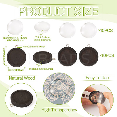 DIY Pendant Kits DIY-TA0012-16B-1