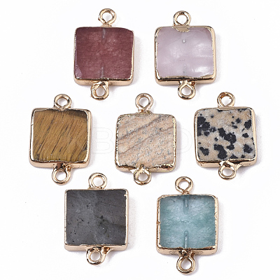 Natural Mixed Stone Links connectors G-T131-11-1