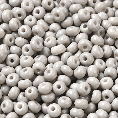 Baking Paint Glass Seed Beads SEED-B001-02A-04-1