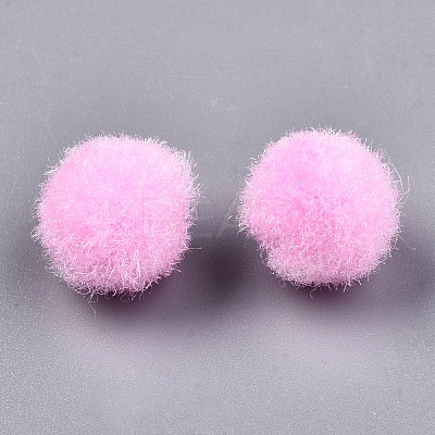 DIY Doll Craft Pom Pom Yarn Pom Pom Balls AJEW-S006-10mm-17-1