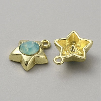 Transparent Resin Pendants FIND-TAC0008-57B-01-1