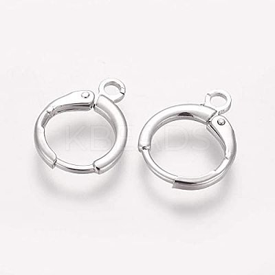 30Pcs Brass Leverback Earring Findings KK-PH0009-09-1