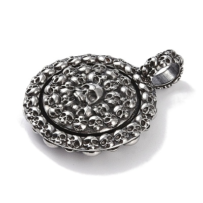 Viking 316 Surgical Stainless Steel Rotatable Pendants STAS-E212-02AS-03-1
