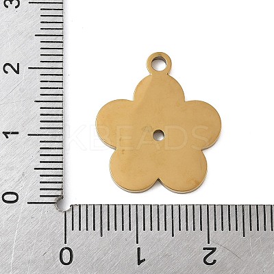 304 Stainless Steel Enamel Pendants LS-STAS-K312-07F-G-1