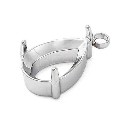 304 Stainless Steel Rhinestone Claw Settings LS-STAS-U042-04B-P-1