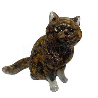 Resin Cat Display Decoration PW-WG87501-01-1