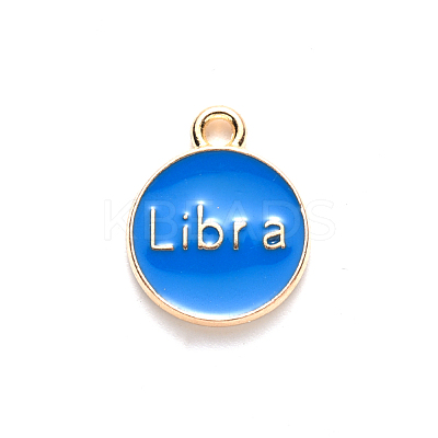 Alloy Enamel Pendants ENAM-S124-01A-02K-1