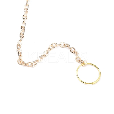 Brass Big Pendant Decorations LS-HJEW-M005-03G-02-1