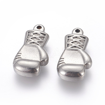 Tarnish Resistant 304 Stainless Steel Pendants STAS-G189-20P-1