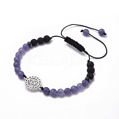 Chakra Jewelry BJEW-JB05503-1