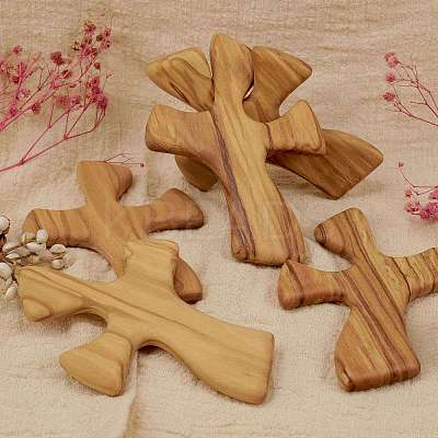 Wood Cross Ornaments PW-WGD407F-01-1