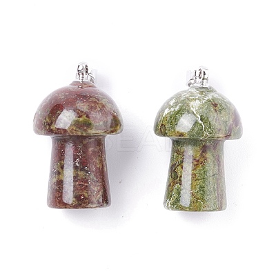 Natural Dragon Blood Pendants G-M380-B03-P-1